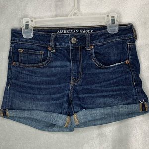 American Eagle stretch denim shorts